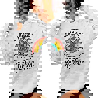 Opossum Eat Trash Hail Satan Possum Occult Women Women Hoodie - Thegiftio