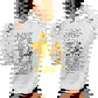 Papa Of The Bee-Day Girl Bee Birthday Party Women Hoodie - Monsterry