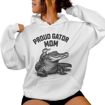 Proud-Gator-Mom Mother Children Alligators Women Hoodie - Thegiftio UK