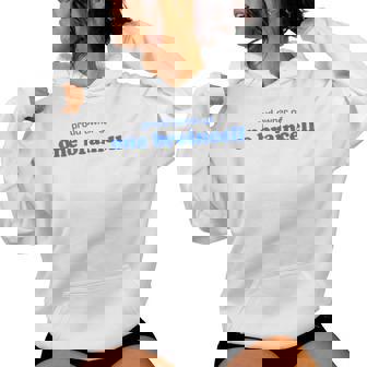 Proud Owner Of One Braincell Sarcastic Humor Quote Women Hoodie | Mazezy