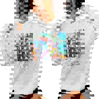 Puerto Rico Flag Frog Boricua Hispanic Heritage Women Hoodie | Seseable FR