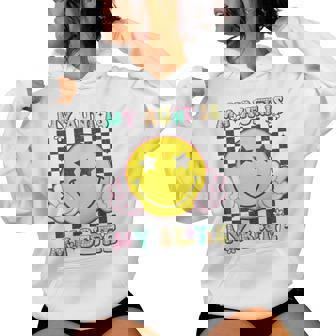 Retro My Aunt Is My Bestie Aunt And Niece Matching Women Hoodie - Monsterry