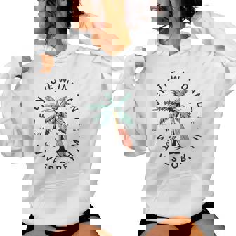 Retro Event The Wind And The Waves Christian Bible Beach Women Hoodie - Thegiftio