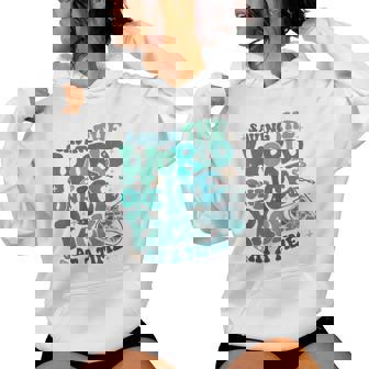 Retro Saving The World One Ice Pack At A Time School Nurse Women Hoodie - Thegiftio