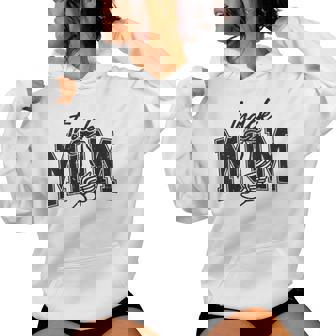 Retro Track Mom Track Mama Game Day Sports Mom Mens Women Hoodie | Seseable UK