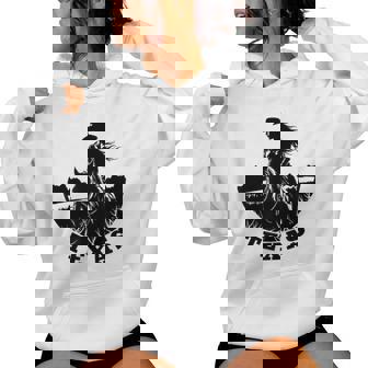 Rodéo De Cowgirl Du Texas À Cheval Sweat à capuche femme - Cadeauxyz