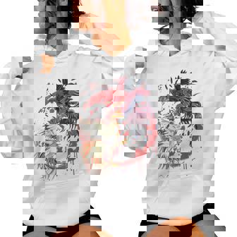 Rooster Cock Fight Chicken ノベルティ ファーマーズギフト レディースパーカー - Kawaiitshirt