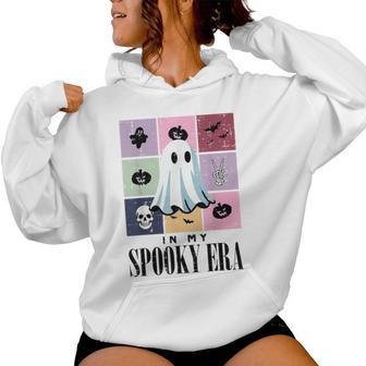 In My Spooky Era Ghost Retro Halloween Girls Ns Women Hoodie - Thegiftio UK