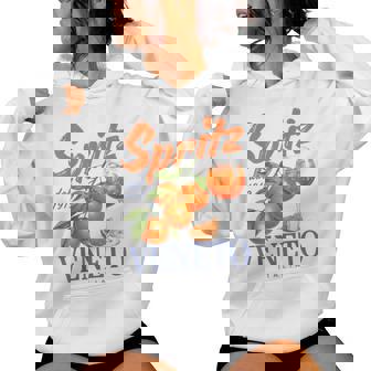Spritz Veneto Dal 1919 Italia Vintage Orange Wine Cocktail Women Hoodie | Seseable UK