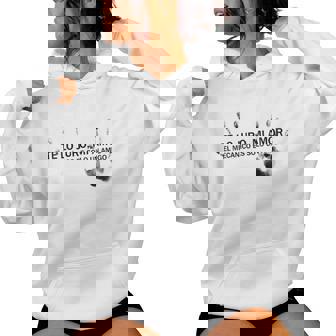 Te Lo Juro Mi Amor El Mecánico Esolo Un Amigo Cuello Sudadera con capucha para mujer - Regaloses