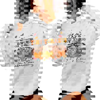 Team Tiny Turkeys Labor And Delivery Nurse Thanksgiving Fall Women Hoodie - Monsterry