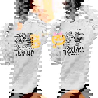 Unity Day Orange Ghost Boo Anti Bullying Halloween N Girl Women Hoodie | Seseable CA