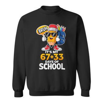 100Th Day Of School 67 100 Days Of School Sweatshirt - Thegiftio UK