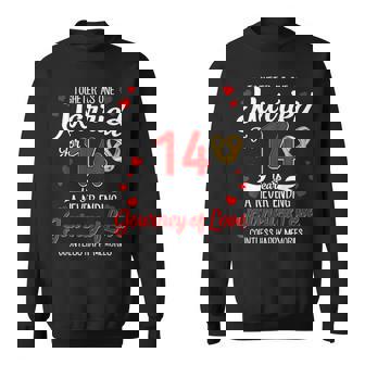 14Th Wedding Anniversary 14-Year Married Couple Matching Sweatshirt | Mazezy