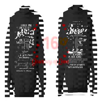 16Th Wedding Anniversary 16-Year Married Couple Matching Sweatshirt | Mazezy