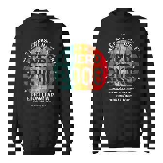 18 Años Cumpleaños Leyendas Nacen Enero 2008 Chica Chico Manga Larga Camisa de entrenamiento - Regaloses