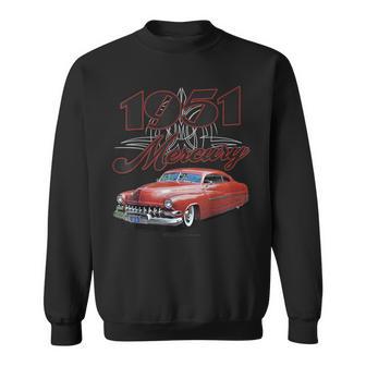 1951 Mercury Steve Gonzales 30 Lowrider Kustom Lead Sled Sweatshirt - Monsterry