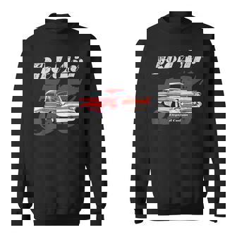 1957 Bel Air Low Rider Kustom Lead Sled Hot Rod Muscle Car Sweatshirt | Mazezy