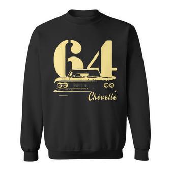 1964 64 Chevelle Ss Trending Chevys Muscle Car Sweatshirt - Thegiftio UK
