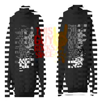 1968Intage Anniversaire Classic Rock Musique Hommes Cadeau Sweater e - Cadeauxyz