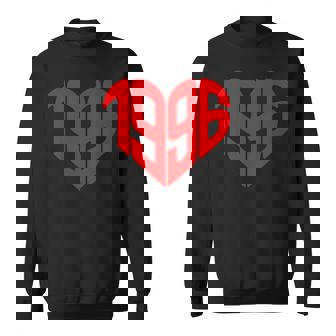 1996年ハート型ヴィンテージ 1996年ハート型愛 30歳の誕生日に スウェットシャツ - Kawaiitshirt