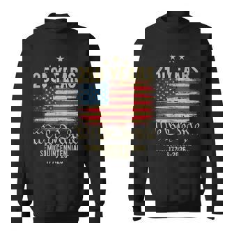 250 Years American Flag 250Th Anniversary Usa Sweatshirt - Thegiftio