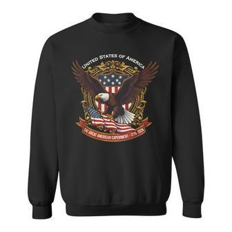 250Th Anniversary Usa 4Th Of July Eagle Flag 1776-2026 Sweatshirt | Seseable UK