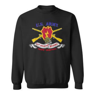 25Th Infantry Division 25Th Id Veteran Tropic Lightning Sweatshirt | Mazezy