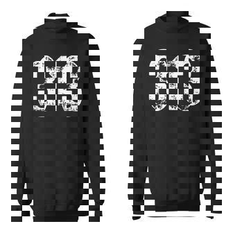 313 市外局番デトロイトmi 携帯電話 エリアコード 313 スウェットシャツ - Kawaiitshirt