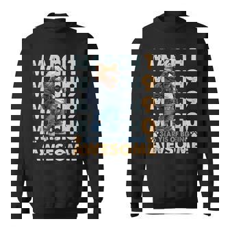 36Th Birthday Cool Bear March 1990Intage 36 Years Old スウェットシャツ - Kawaiitshirt