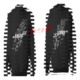 392 パフォーマンス 64 タイヤマーク レースカー スウェットシャツ - Kawaiitshirt