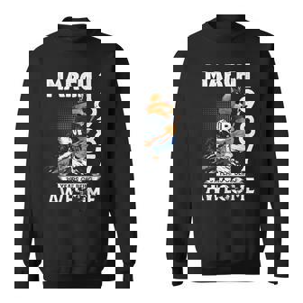 39Th Birthday Legends March 1987Intage 39 Years Old スウェットシャツ - Kawaiitshirt