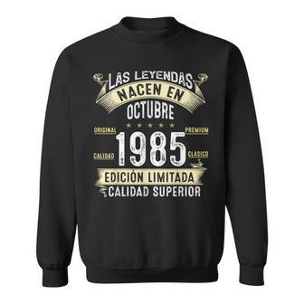 40 Años Cumpleaños Las Leyendas Nacen En De Octubre 1985 Camisa de entrenamiento - Regaloses