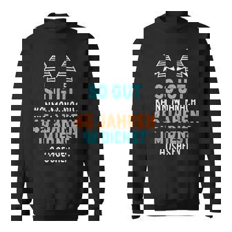 45 Jähriges Dienstjubiläum 45 Jahre Jubiläum Arbeit Sweatshirt - Seseable