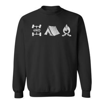 4Wd Overland Life Offroad Camp Cocinero De Fogata Camisa de entrenamiento - Regaloses