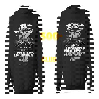 500ポンド ベンチプレスクラブ スウェットシャツ - Kawaiitshirt