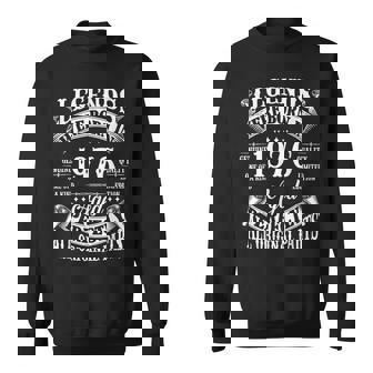 50Th Birthday Vintage Born In 1976 50 Years Old B-Day Sweatshirt | Seseable FR