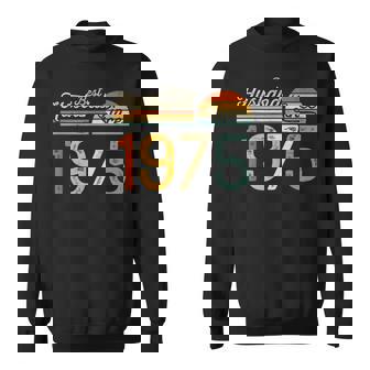 50th Wedding Anniversary 50 Years Best Husband Since 1975 Sweatshirt Unisex | Mazezy