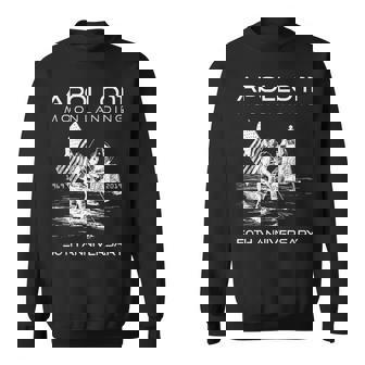 50周年記念 アポロ11号 月面着陸宇宙 ファーストステップ スウェットシャツ - Kawaiitshirt