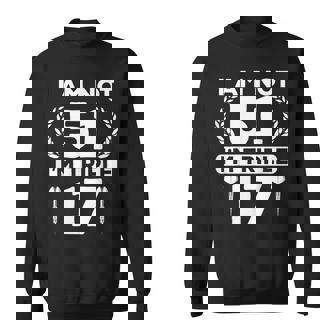 51歳の誕生日 ダーツプレイヤー おもしろダーツ スウェットシャツ - Kawaiitshirt