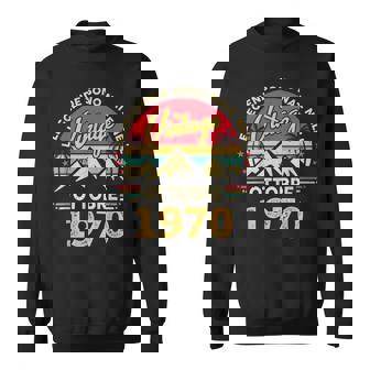 55 Anni Compleanno Uomo Donna Regalo Ottobreintage 1970 Felpa - Novitaregali