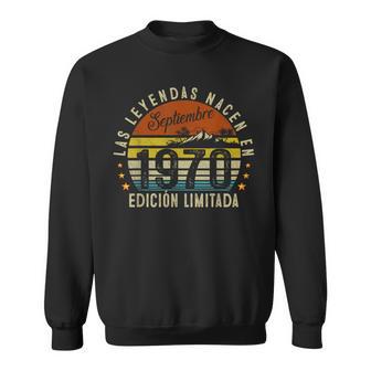 55 Años Cumpleaños Las Leyendas Nacen Eneptiembre De 1970 Camisa de entrenamiento - Regaloses
