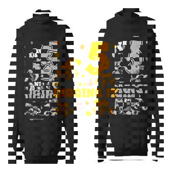 5Th Birthday Construction 5 Years Old I'm 5Yr And Digging It Sweatshirt | Seseable UK