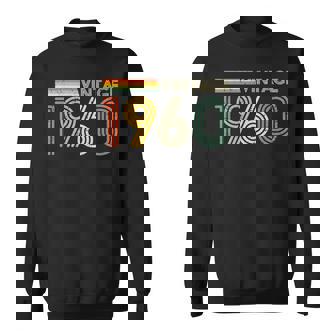 60 Geburtstag Geschenk Jahrgang 1960Intage Retro Sweatshirt - Seseable