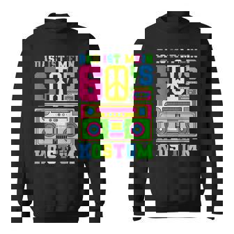 60Er Jahre Kostüm 60Er Jahre Outfit 60 Er Motto Party 60Er Sweatshirt - Seseable