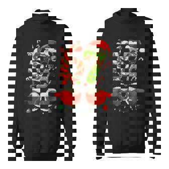 67 Christmas 6 7 Six Seven Meme 67 Candy Cane Xmas Holiday Sweatshirt | Seseable FR