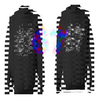 67 Christmas Ornament Meme Ice Drip Holiday Pajama 6 7 Sweatshirt | Seseable CA