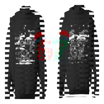 67 Christmas Pajamas Xmas Holiday Number 67 Sweatshirt | Mazezy