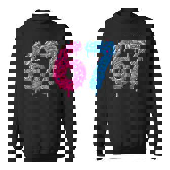 67 Costume Six Seven Meme Number 6 7 On It Youth N Boys Sweatshirt | Mazezy