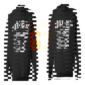 67 Halloween Boo Crew Sports Jersey Brainrot Meme Six Seven Sweatshirt - Monsterry